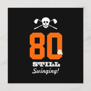 80e verjaardag van de feestdag Golf - nog steeds z Kaart