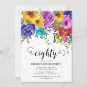 80e verjaardag van de flora en fauna kaart (Voorkant)