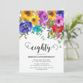 80e verjaardag van de flora en fauna kaart (Staand voorkant)