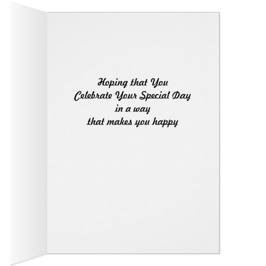 80e verjaardag van de geboortekaart (Binnen (Rechts))