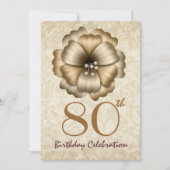 80e verjaardag van de goudbloem kaart (Voorkant)