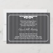 80e verjaardag van de legante uitnodiging (Voorkant)