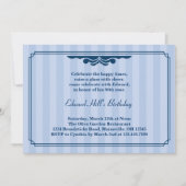 80e verjaardag van de legante uitnodiging (Voorkant)