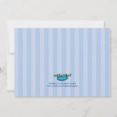 80e verjaardag van de legante uitnodiging (Achterkant)