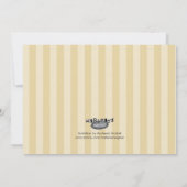 80e verjaardag van de legante uitnodiging (Achterkant)