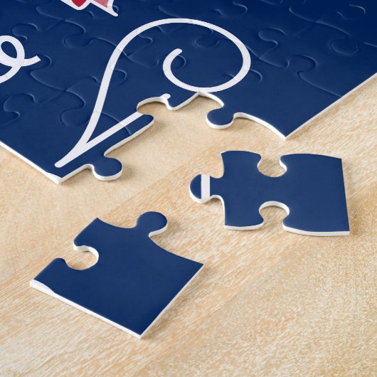 80e verjaardag van de meest leefbare 80-jarige 80- legpuzzel (Zijkant)