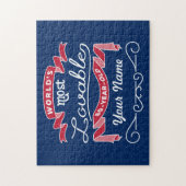 80e verjaardag van de meest leefbare 80-jarige 80- legpuzzel (Verticaal)