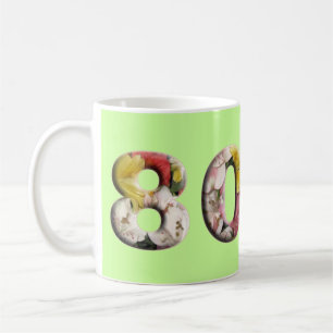 80e verjaardag van de Mok van de Mijlpaal van het