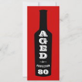 80e verjaardag van de Uitnodiging van de Partij va (Voorkant)