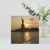 80e verjaardag van de verjaardag van het Vrijheids Kaart (Staand voorkant)