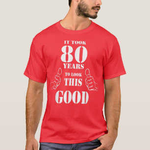 80e verjaardag Vintage uit 1939 Gift ideeën Man T-shirt
