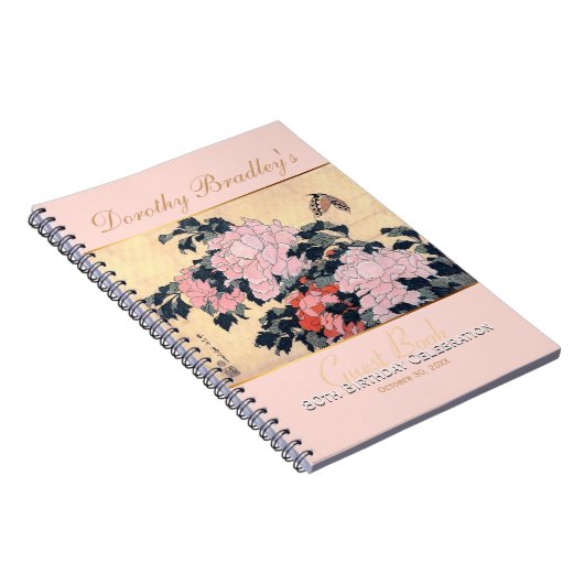 80e verjaardag vlindervolkenest notitieboek (Rechterzijde)