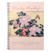 80e verjaardag vlindervolkenest notitieboek (Voorkant)