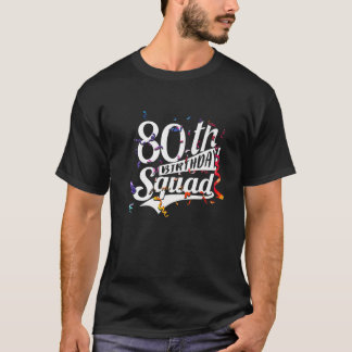 80e verjaardag voor vrouwen 1941 plein t-shirt