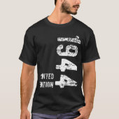 80e verjaardagscadeau 1944 Limited Edition 80 jaar T-shirt (Voorkant)
