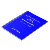 80e verjaardagsfeestje Blauw Gastenboek, Naam, Spi Notitieboek (Linkerzijde)