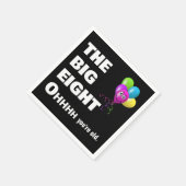 80e verjaardagsfeestje krijgt oude Humor Servet (Hoek)