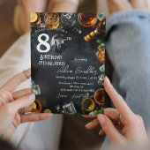 80e verjaardagsfeestje met drinken en whisky kaart