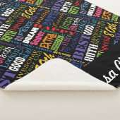 80e verjaardagsfeestje speciaal gepersonaliseerd m sherpa deken (3/4)