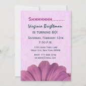 80e verrassingsdag roze dagen E003 Kaart (Achterkant)