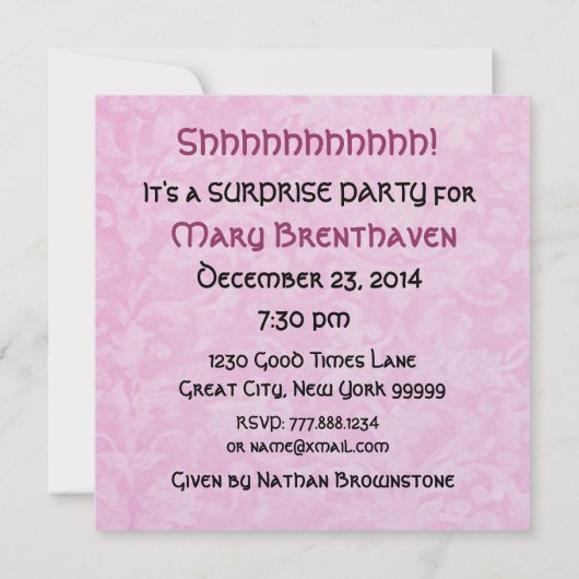 80e ZUIVERING Zonnebloem 001 Kaart (Achterkant)