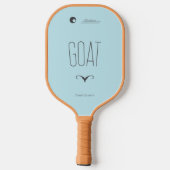 80ies Pickleball Paddle (Achterkant)
