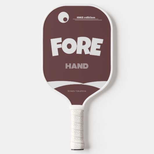 80ies Pickleball Paddle (Voorkant)
