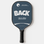 80ies Pickleball Paddle (Achterkant)