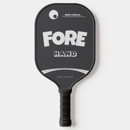 80ies Pickleball Paddle (Voorkant)