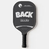 80ies Pickleball Paddle (Achterkant)