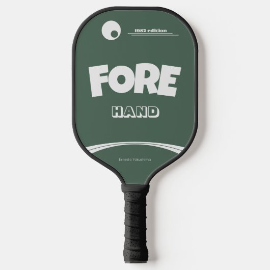 80ies Pickleball Paddle (Voorkant)
