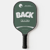 80ies Pickleball Paddle (Achterkant)