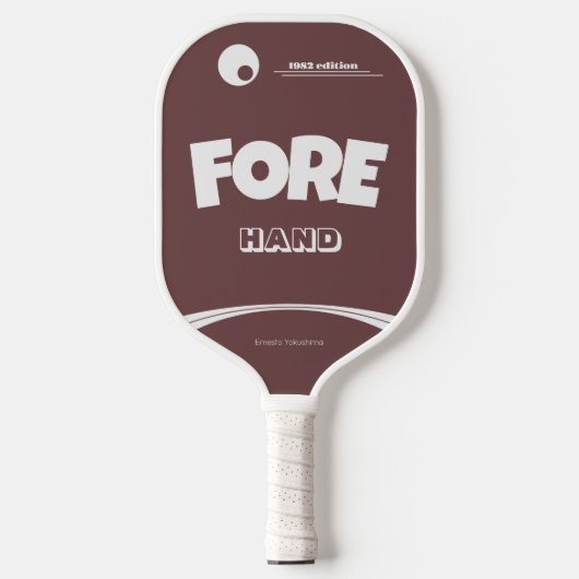 80ies Pickleball Paddle (Voorkant)