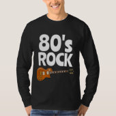 80s 1980s ROCK BLACK T-SHIRTS T - SHIRTS (Voorkant)