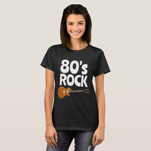 80s 1980s ROCK  T-SHIRTS T - SHIRTS (Voorkant volledig)