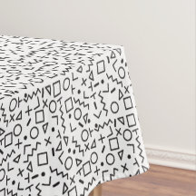 '80's '90-inch zwarte & witte retroflectuur'-patro