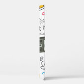  80's 90's doedelen met boem box, televisie Case-Mate iPhone case (Achterkant / Rechts)