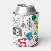  80's 90's Doodle collectie. Blikjeskoeler (Blikje Voorkant)