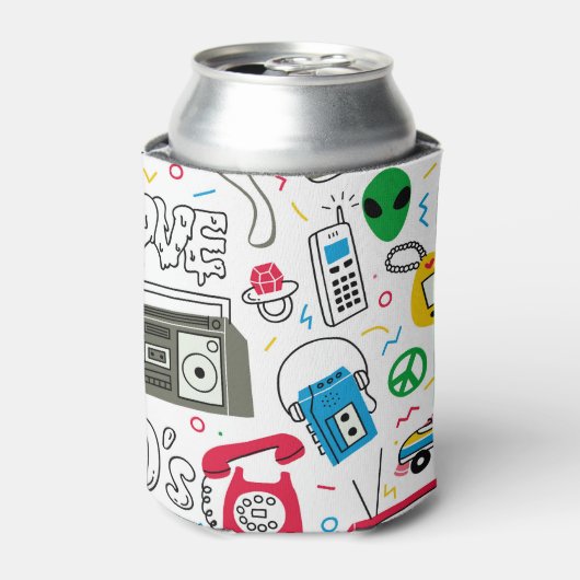 80's 90's Doodle collectie. Blikjeskoeler (Blikje Voorkant)