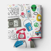  80's 90's Doodle collectie. Blikjeskoeler (Achterkant)