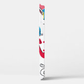 80's 90's Doodle collectie. Case-Mate iPhone Case (Achterkant / Links)