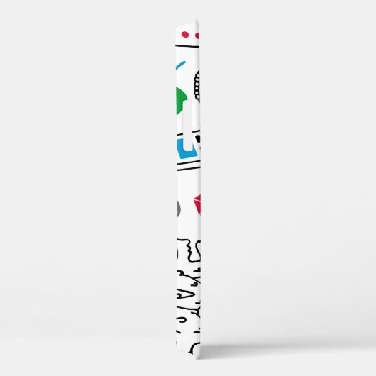  80's 90's Doodle collectie. Case-Mate iPhone Case (Achterkant / Rechts)