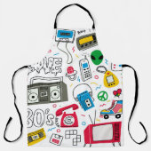 80's 90's Doodle collectie. Schort (Voorkant)