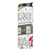 80's 90's Doodle collectie. Thermosbeker (Gedraaid links)