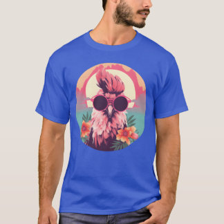 80s 90s Kip Retro Stijl familie T-shirt