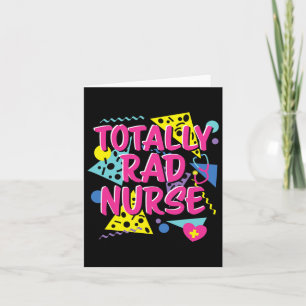 80s 90s Nurse Costume Lazy Halloween Party Thema 1 Kaart