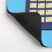 80's 90's Rekenmachine Wiskunde School Nostalgie Muismat (Hoek)