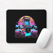 80s 90s Retro Arcade Videospel Oude School Muismat (Met muis)