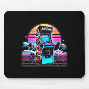 80s 90s Retro Arcade Videospel Oude School Muismat