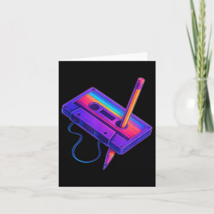 80s 90s Retro Cette Party Kostuum Cadeaus voor Man Kaart